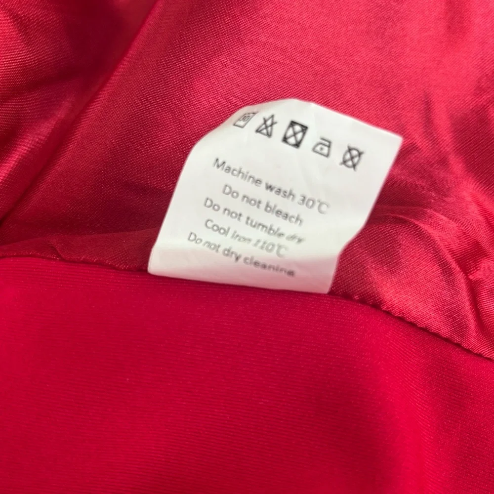 Allegra K New Bold Red Women's Medium Blazer Lightweight w/ Padded Shoulders - Picture 9 of 9